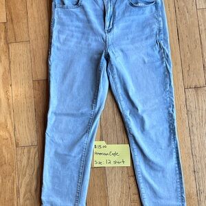 American Eagle Outfitters Blue Skinny Jeans